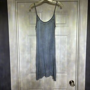 Blue Sleeveless Dress